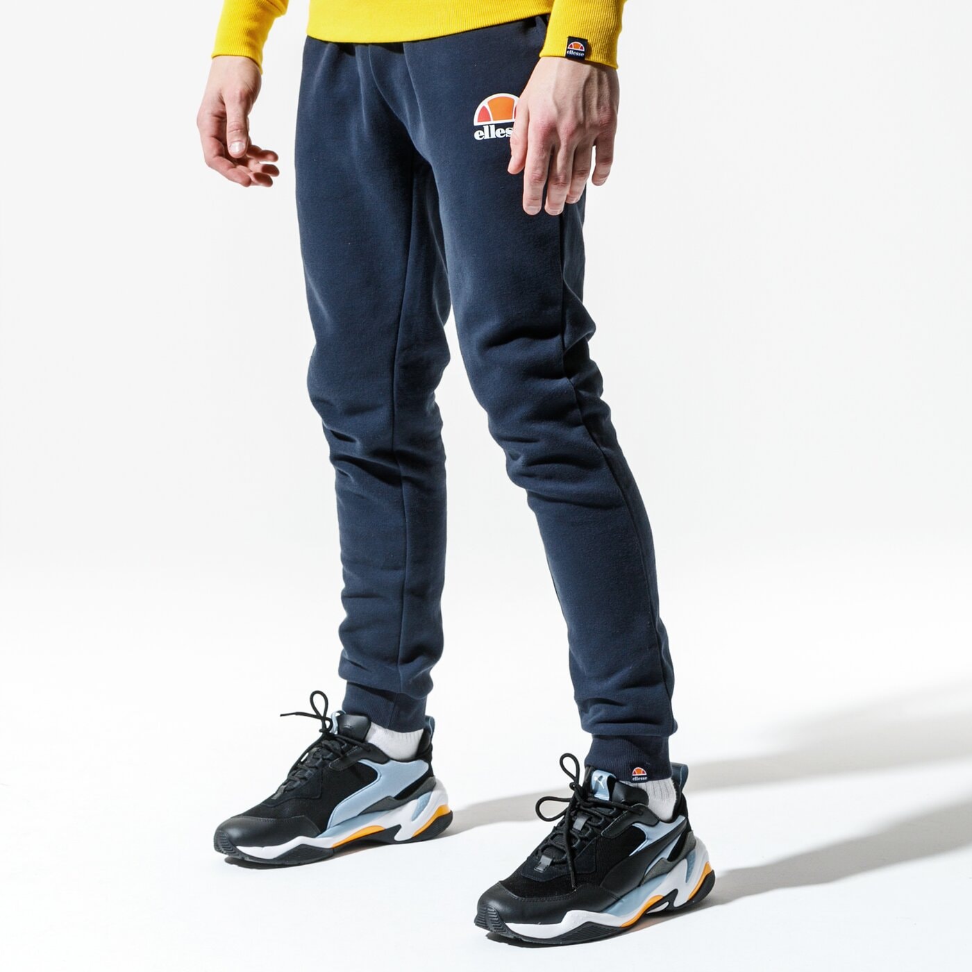 Мъжки панталони ELLESSE ПАНТАЛОНИ OVEST NAVY shs01763429 цвят тъмносин