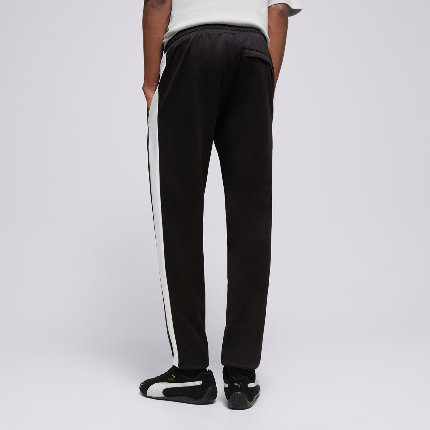 Мъжки панталони PUMA ПАНТАЛОНИ ICONIC T7 TRACK 53009801 цвят черен