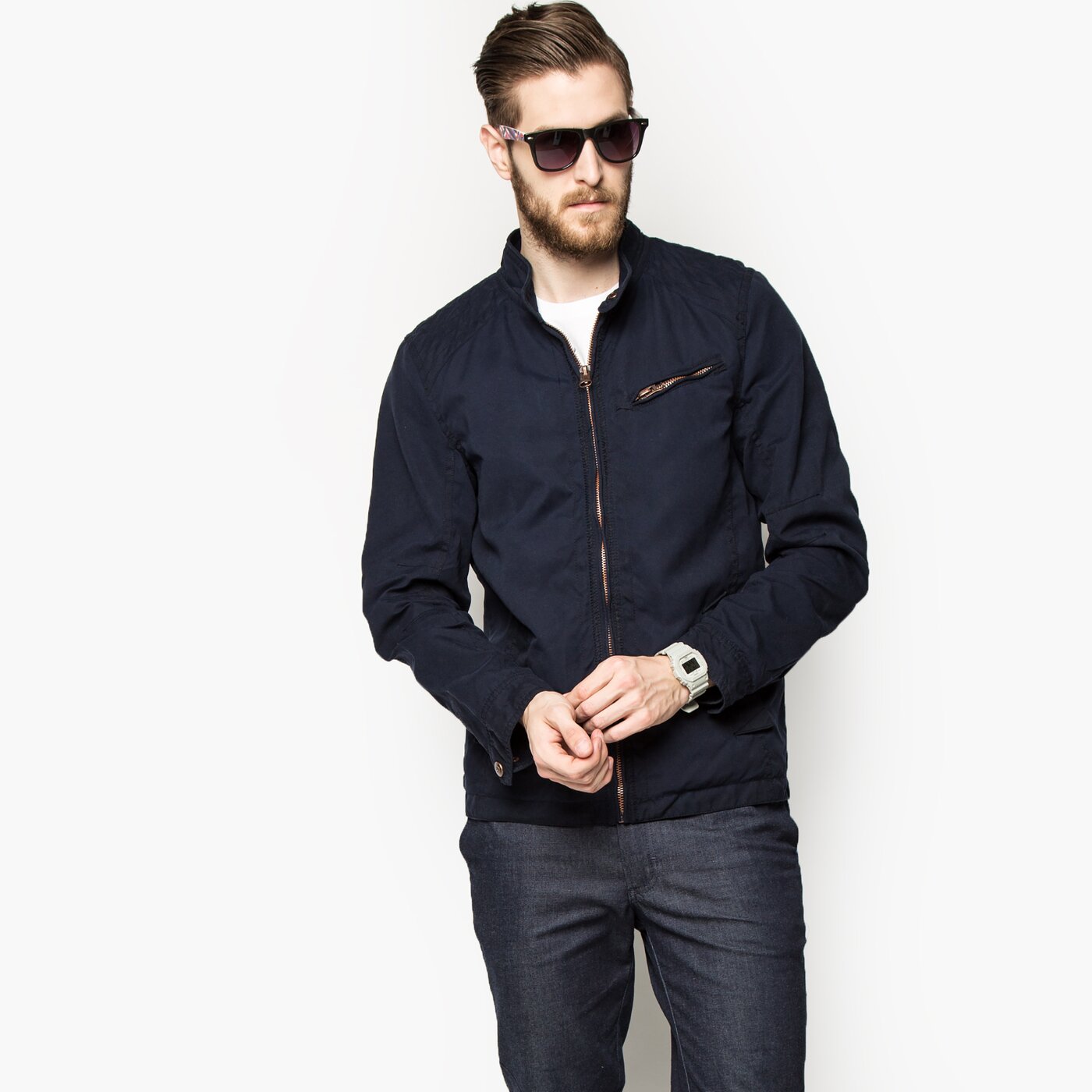 Мъжко преходно яке CONFRONT ЯКЕ BRASILIA cf16kum18001 цвят тъмносин