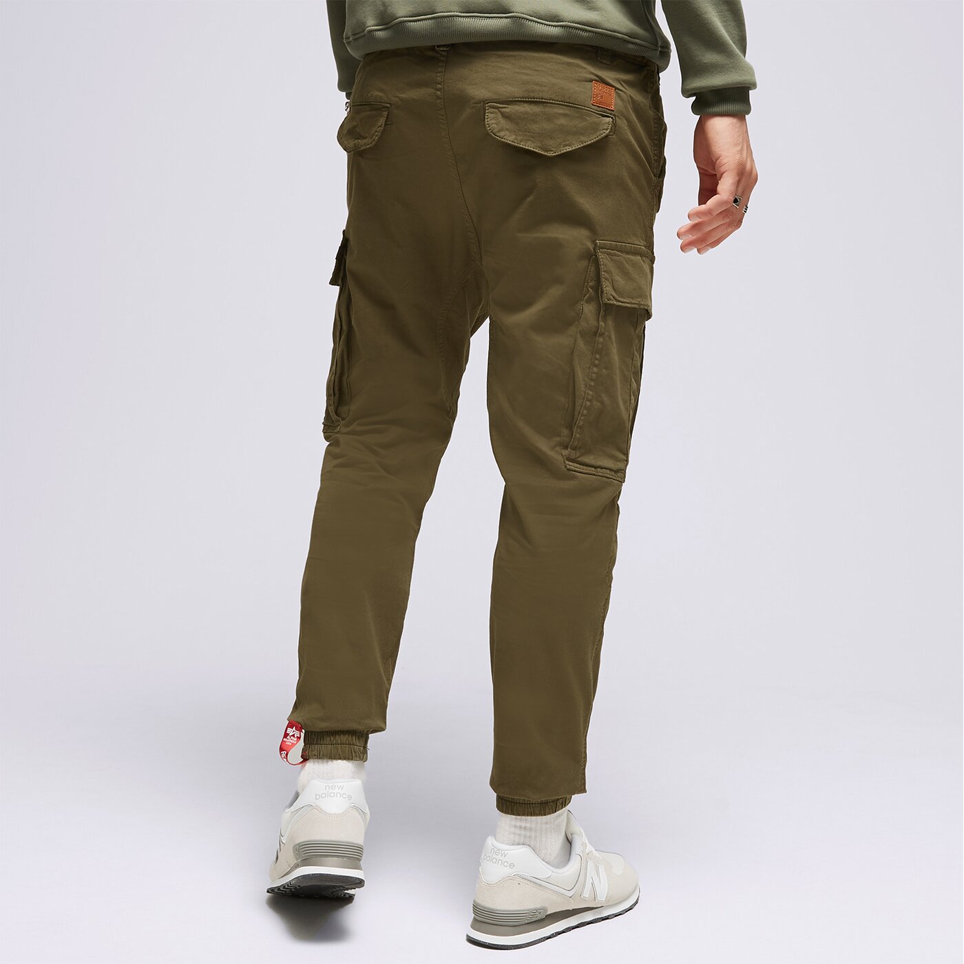 Мъжки панталони ALPHA INDUSTRIES ПАНТАЛОНИ AIRMAN 188201142 цвят каки