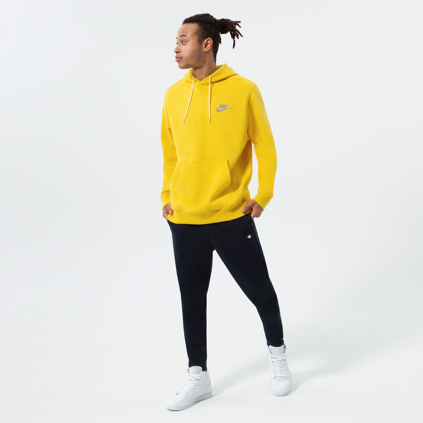 Мъжки панталони CHAMPION ПАНТАЛОНИ RIB CUFF PANTS 217426bs501 цвят тъмносин