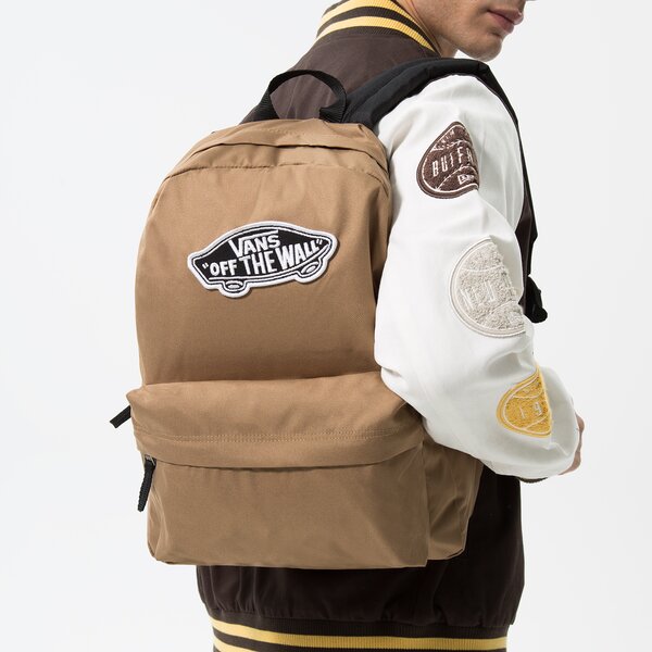 Детска раница VANS РАНИЦА WM REALM BACKPACK vn0a3ui6dz91 цвят кафяв