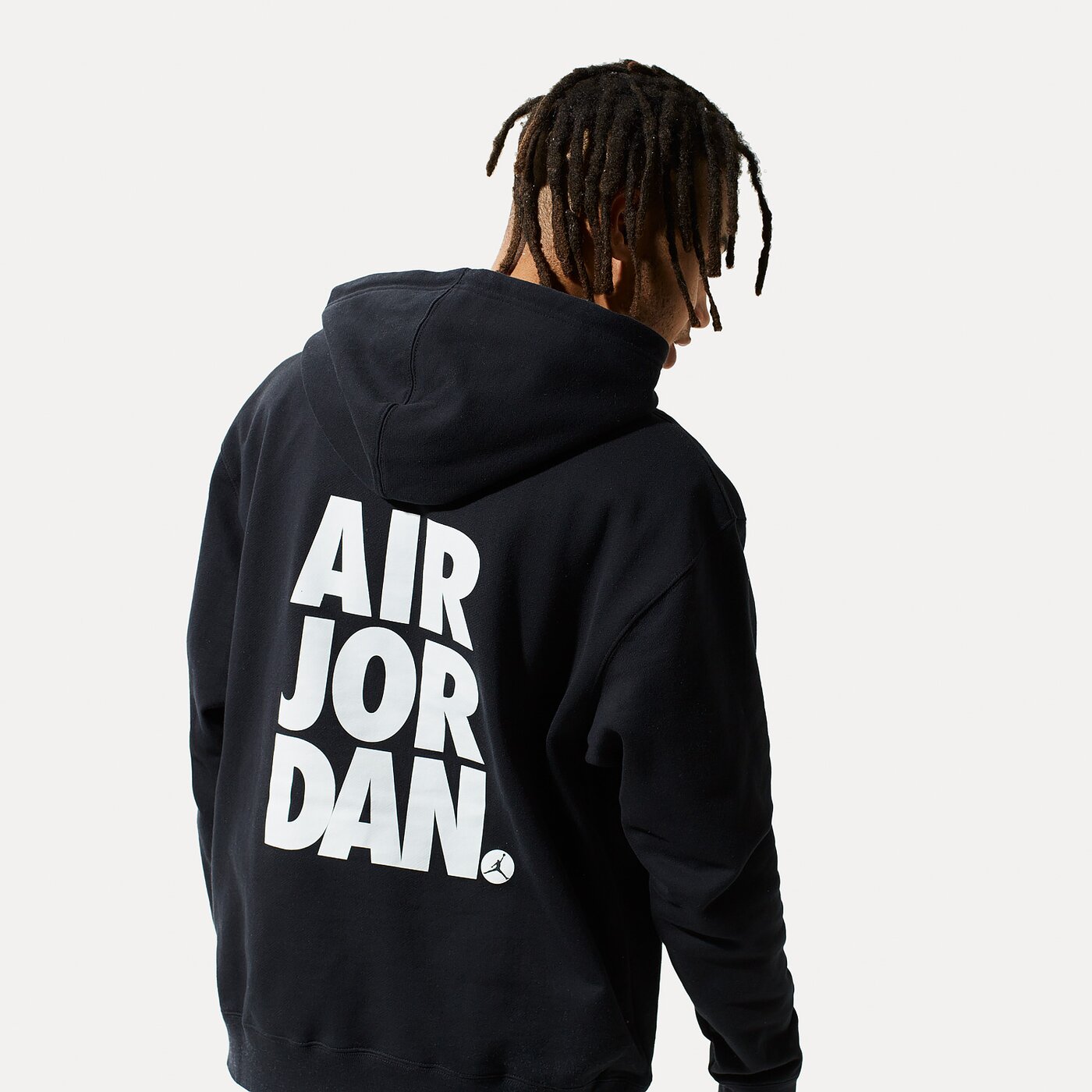 Мъжки суичър JORDAN СУИТЧЪР С КАЧУЛКА JUMPMAN CLASSICS cv2244-010 цвят черен