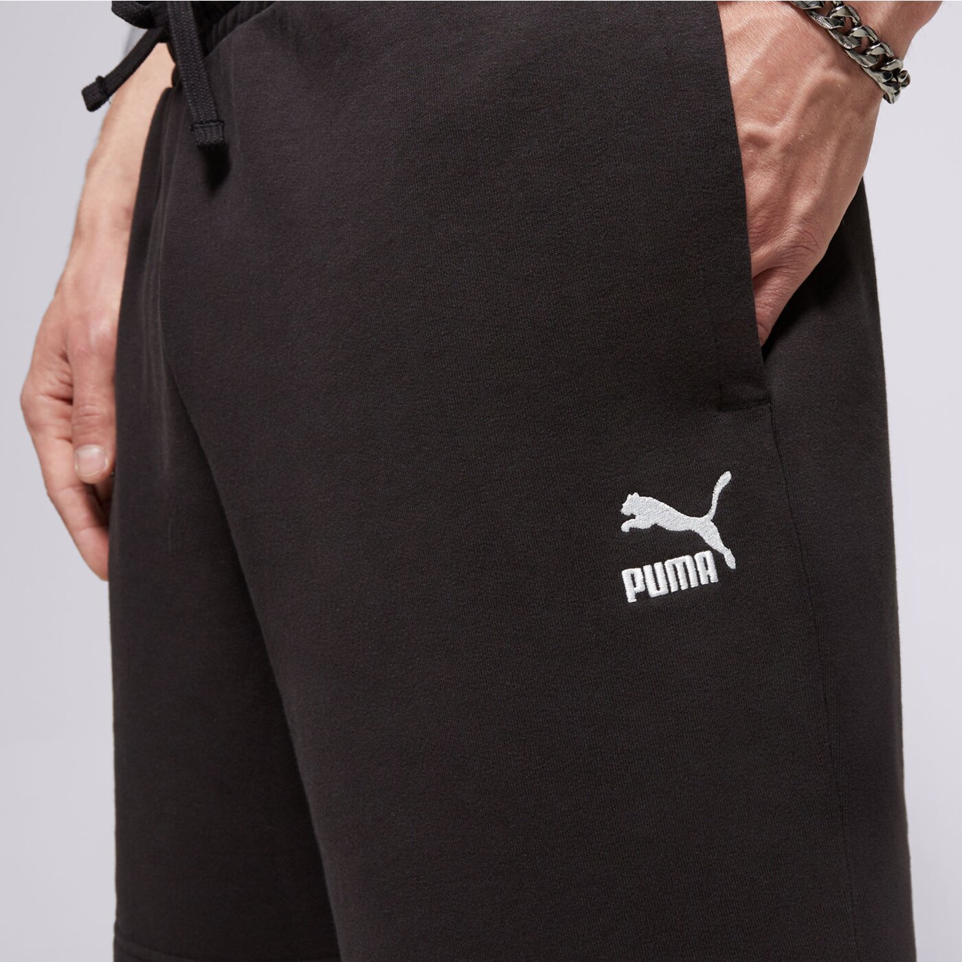 Мъжки къси панталони PUMA ШОРТИ BETTER CLASSICS RELAXED SHORTS 62424901 цвят черен