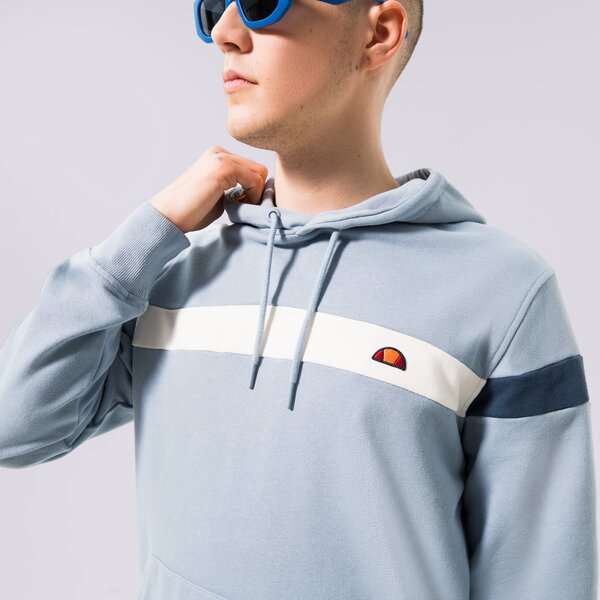 Мъжки суичър ELLESSE СУИТЧЪР С КАЧУЛКА PIETRO OH HOODY LBLUE shr17434426 цвят син