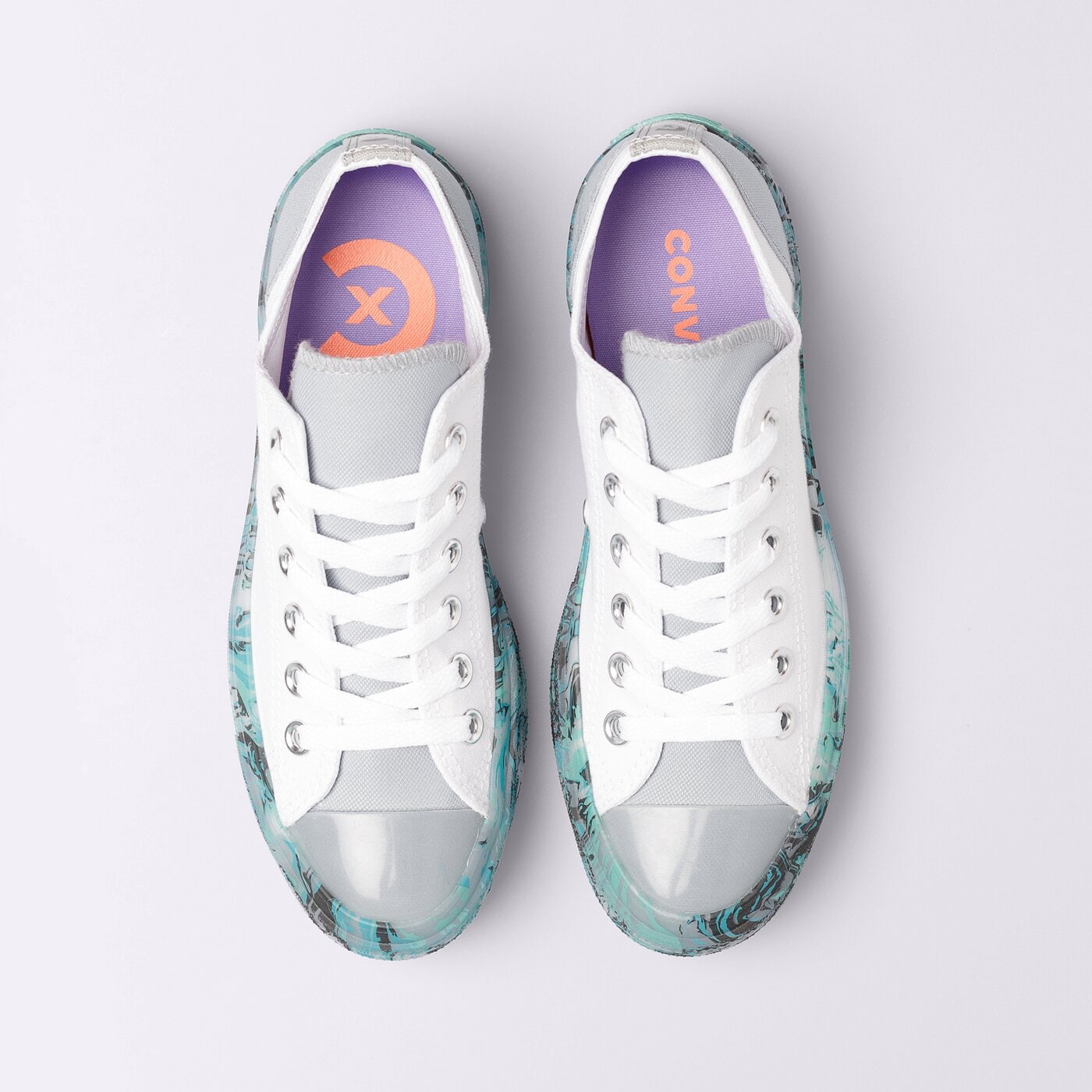 Дамски маратонки CONVERSE CHUCK TAYLOR ALL STAR CX a00427c цвят бял