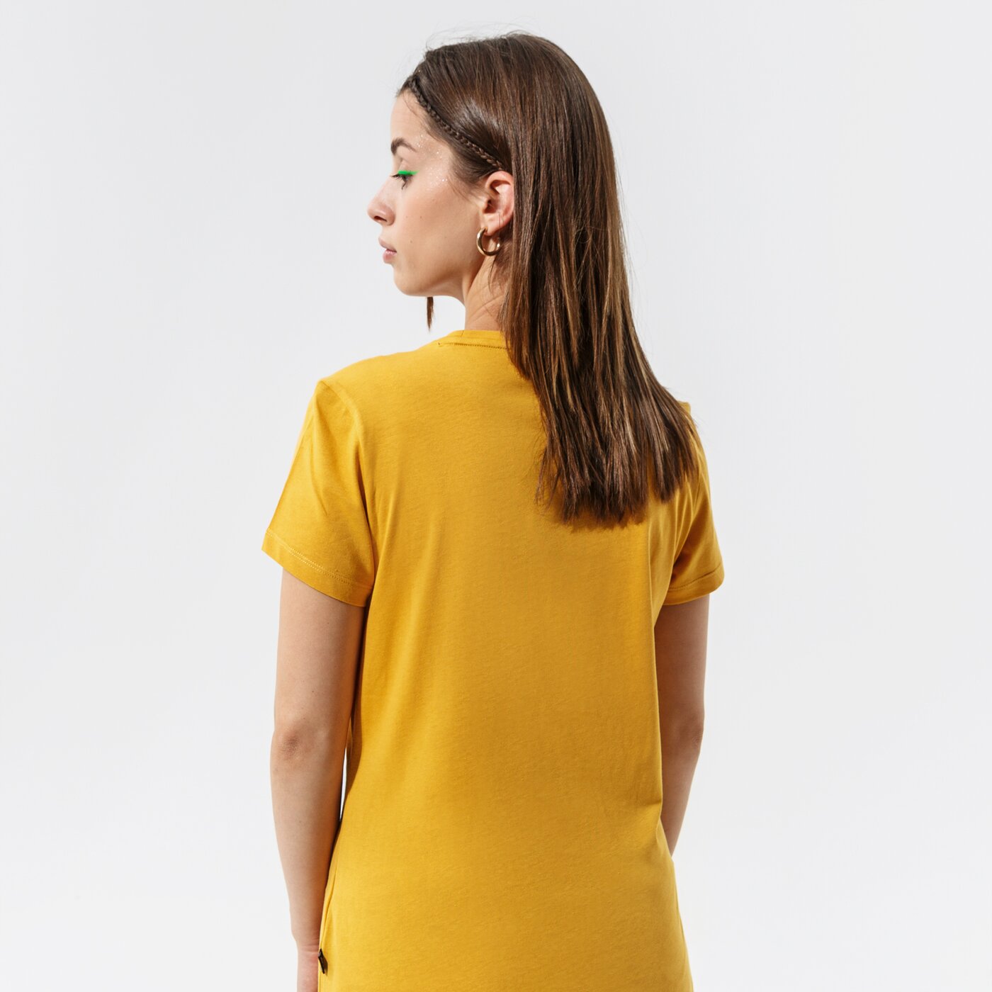 Дамска тениска PUMA ТЕНИСКА ESS LOGO TEE (S) - MINERAL YELLOW 58677537 цвят жълт