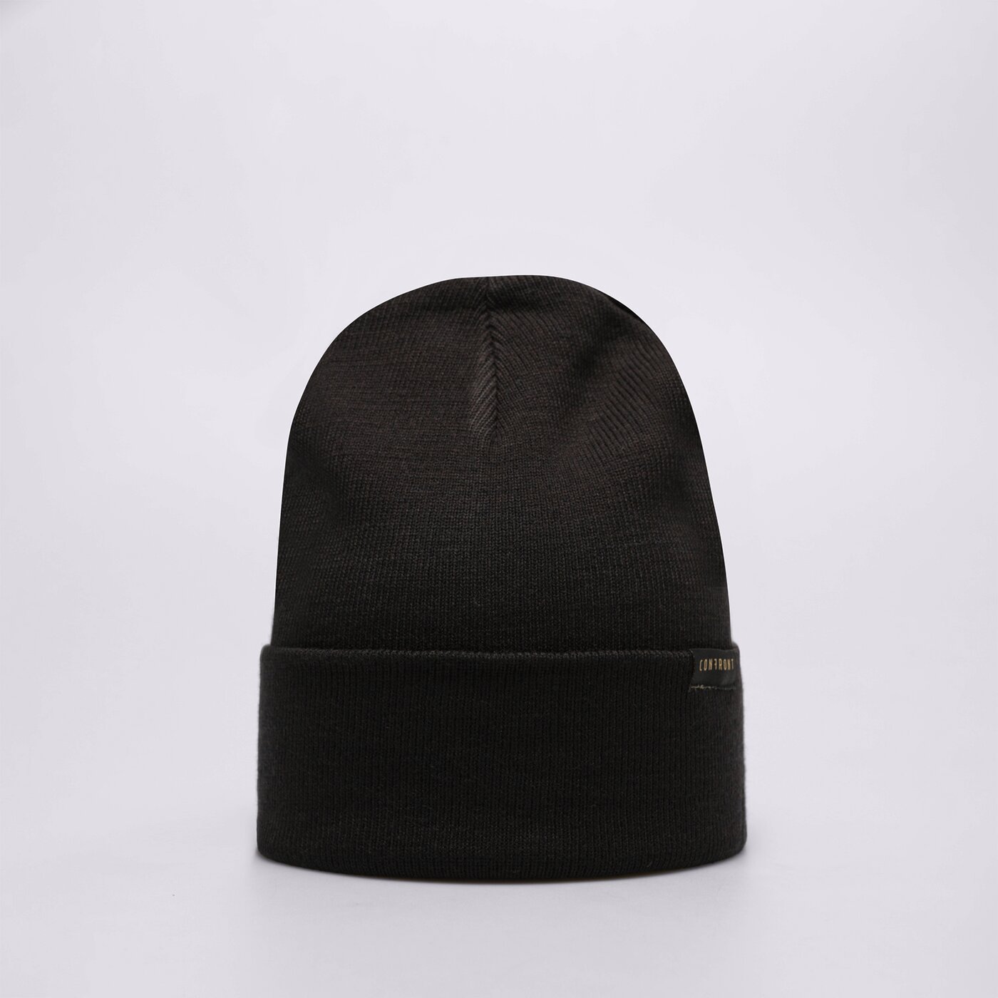 Дамска зимна шапка CONFRONT ШАПКА CLASSIC BEANIE cf323hat90001 цвят черен