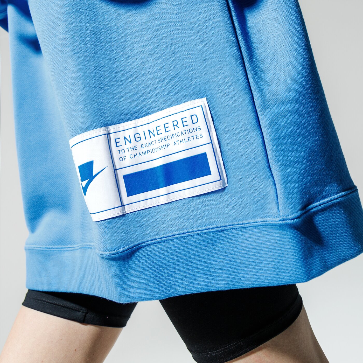 Дамски суичър NIKE СУИТЧЪР W NSW NSW FLC CREW OVERSIZE ct0876-402 цвят син