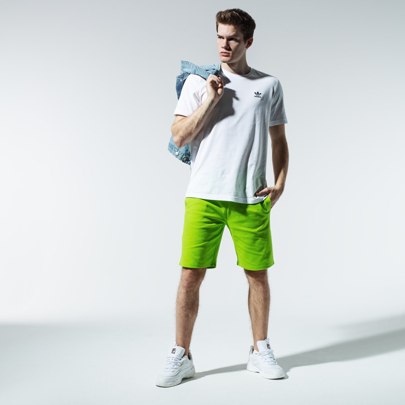 Мъжки къси панталони HAHA66 ШОРТИ ELASTIC SHORTS ha120szm84004 цвят зелен