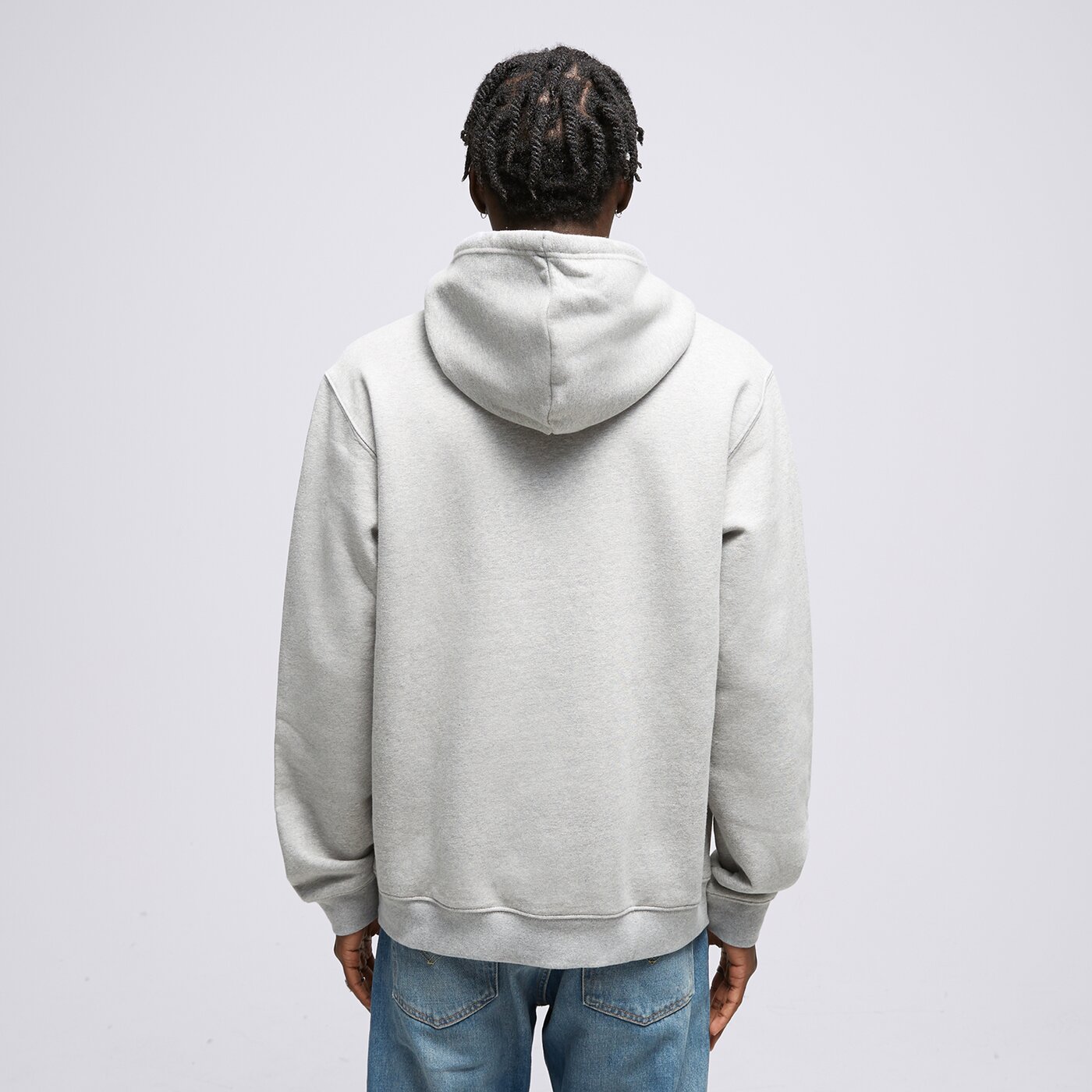 Мъжки суичър ADIDAS СУИТЧЪР С КАЧУЛКА ESSENTIAL HOODY im4525 цвят сив