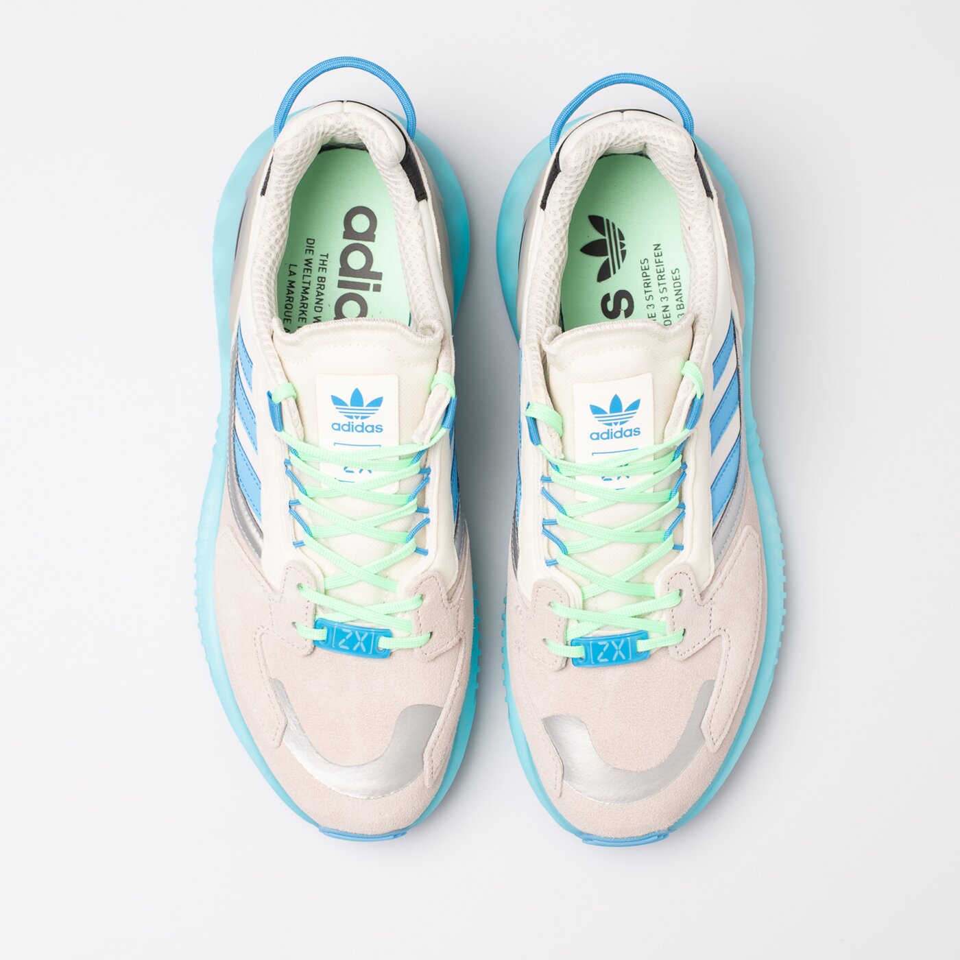 Мъжки маратонки ADIDAS ZX 5K BOOST gy4160 цвят сив