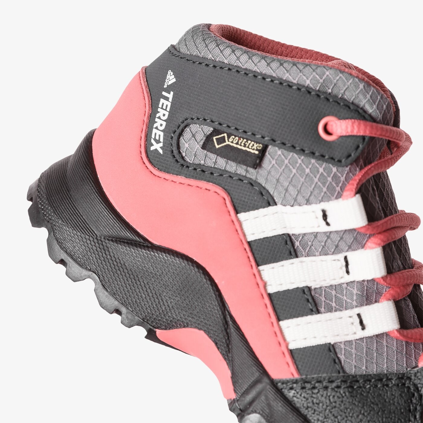 Детски зимни обувки ADIDAS TERREX MID GTX I s76932 цвят виолетов