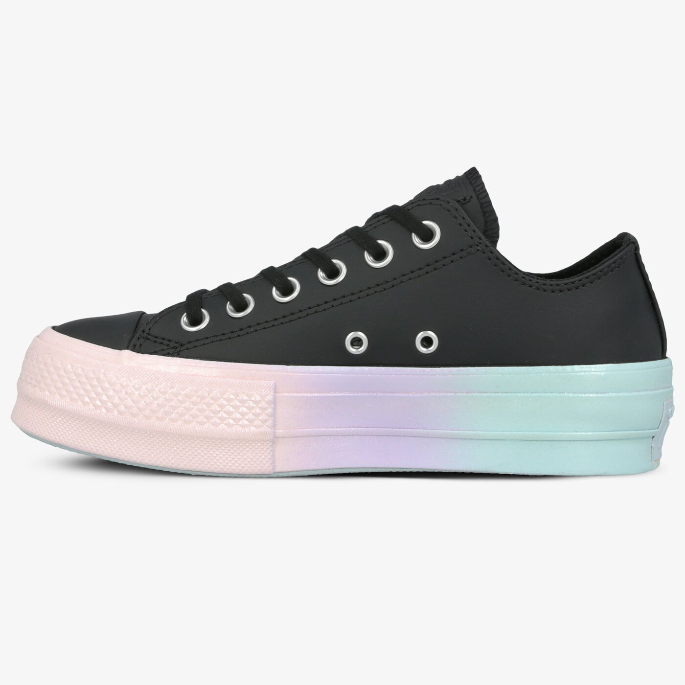 Дамски маратонки CONVERSE CHUCK TAYLOR ALL STAR LIFT 566157c цвят черен
