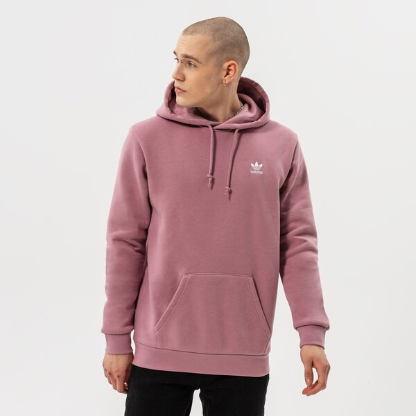 Мъжки суичър ADIDAS СУИТЧЪР С КАЧУЛКА ESSENTIAL HOODY he9416 цвят розов
