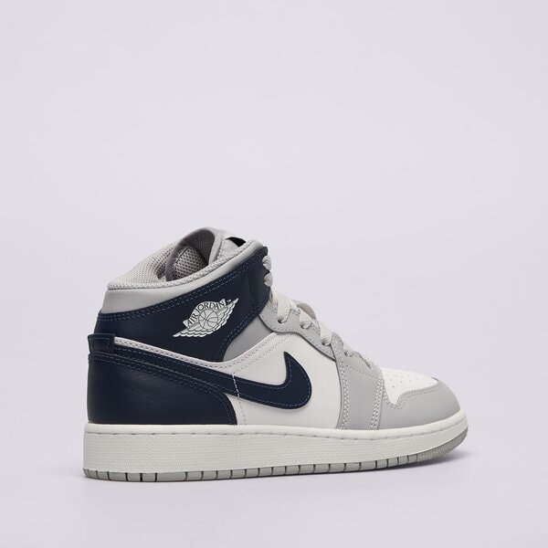 Детски маратонки AIR JORDAN 1 MID BG dq8423-104 цвят сив