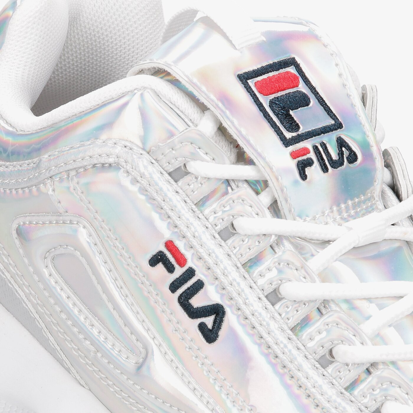 Дамски маратонки FILA DISRUPTOR M LOW WMN 10107473vw цвят сребърен