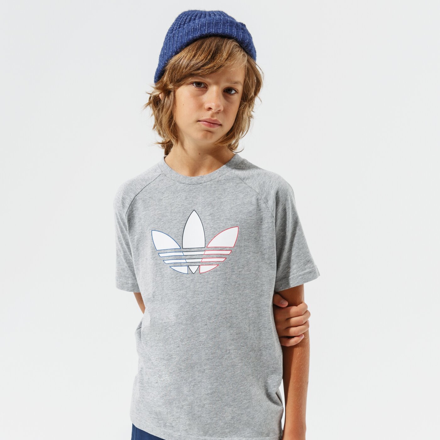 Детска тениска ADIDAS ТЕНИСКА TEE MM gn7435 цвят сив