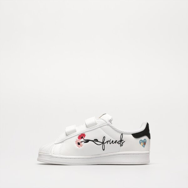 Детски маратонки ADIDAS SUPERSTAR PU.CF I h00779 цвят бял