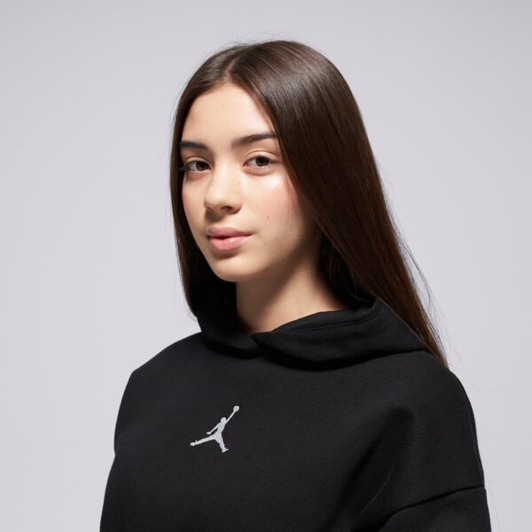 Детски суичър JORDAN СУИТЧЪР С КАЧУЛКА JDG ICON PLAY U 45c695-023 цвят черен