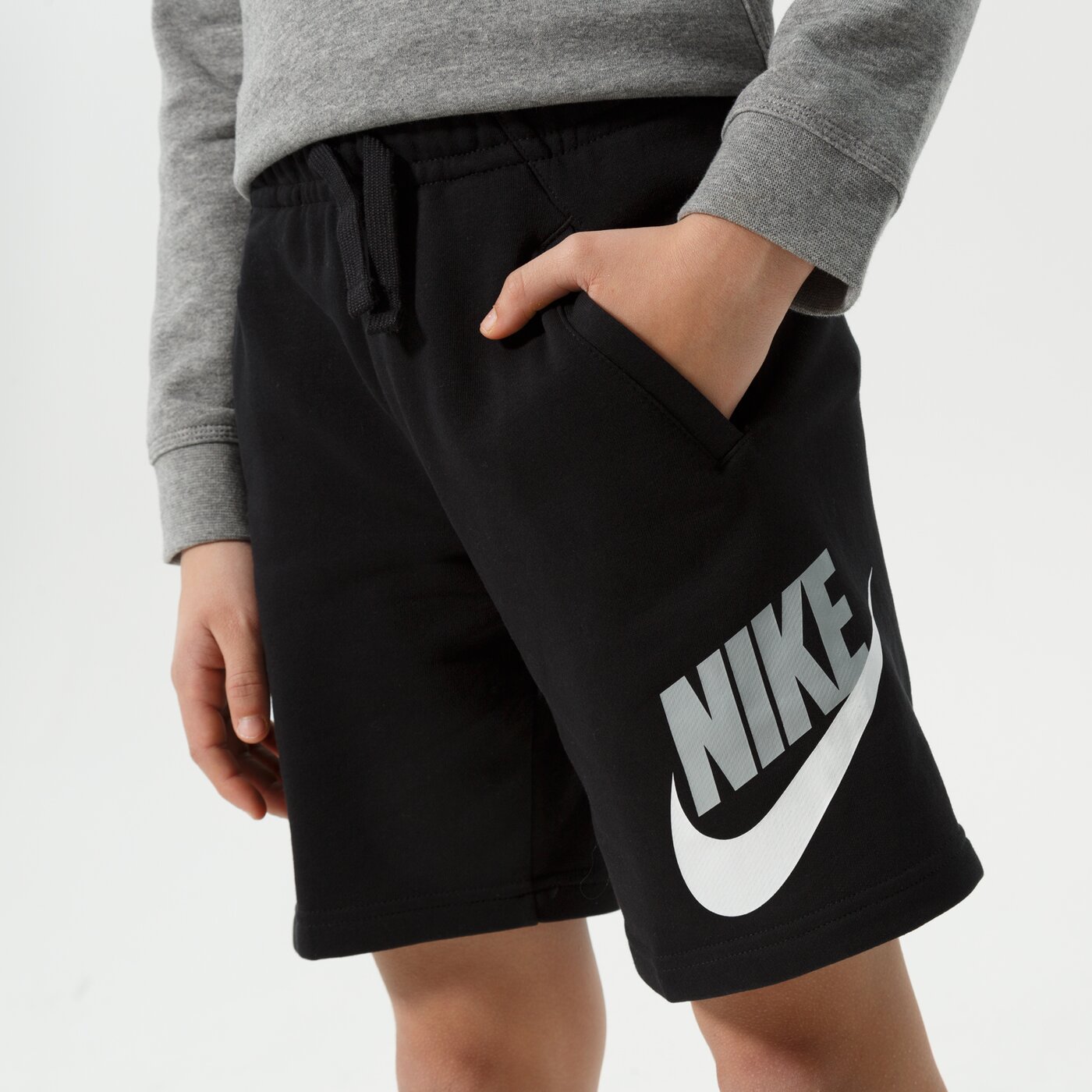  NIKE ШОРТИ NIKE SPORTSWEAR CLUB FLEECE BOY ck0509-010 цвят черен