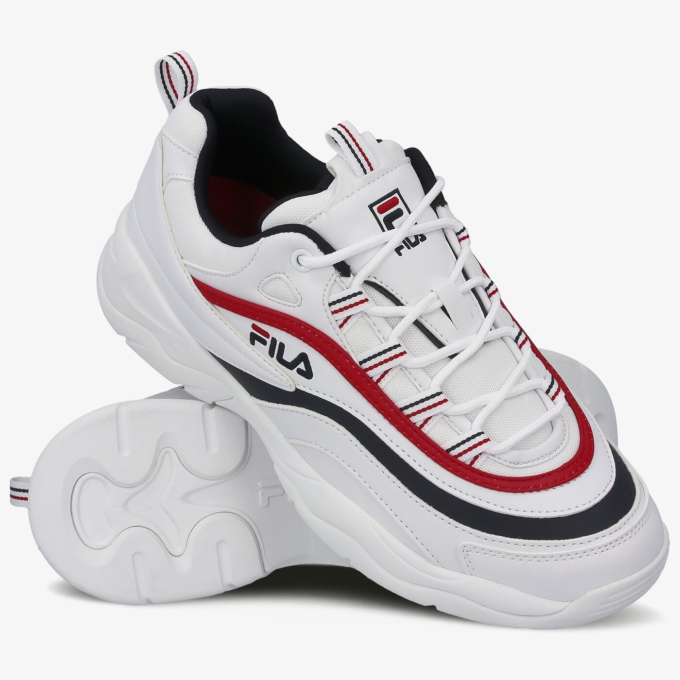 Мъжки маратонки FILA RAY LOW 1010561150 цвят бял