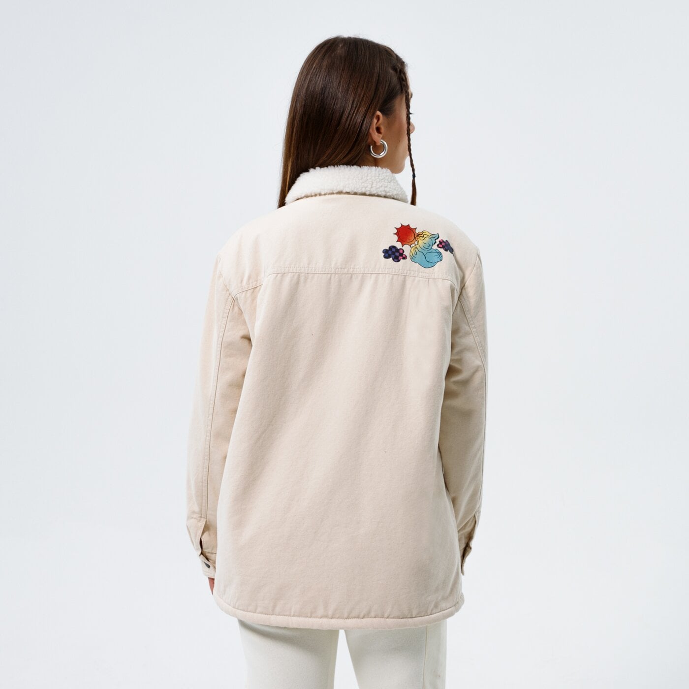 Дамско зимно яке VANS ЯКЕ HO21 W CORE APPAREL ТОПS vn0a5lk67vj1 цвят бежов