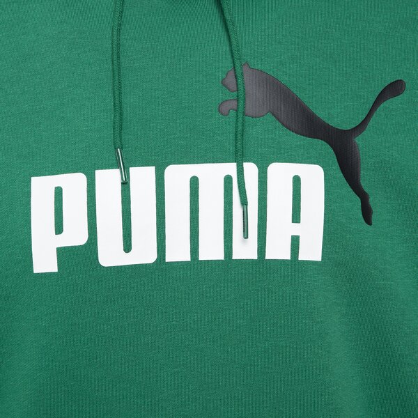 Мъжки суичър PUMA СУИТЧЪР С КАЧУЛКА ESS+ 2 COL 58676537 цвят зелен