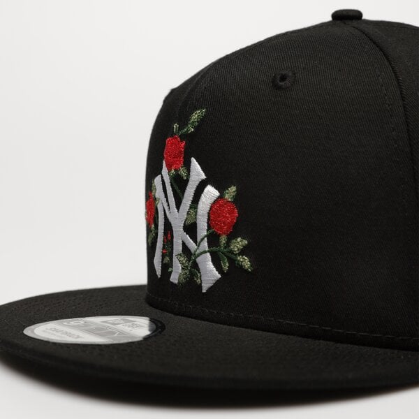 Мъжка шапка с козирка NEW ERA ШАПКА FLOWER 9FIFTY NYY NEW YORK YANKEES 60298842 цвят черен