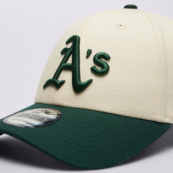 Мъжка шапка с козирка NEW ERA ШАПКА COLOUR BLOCK 940 ATHLETICS OAKLAND ATHLETICS 60595214 цвят бежов