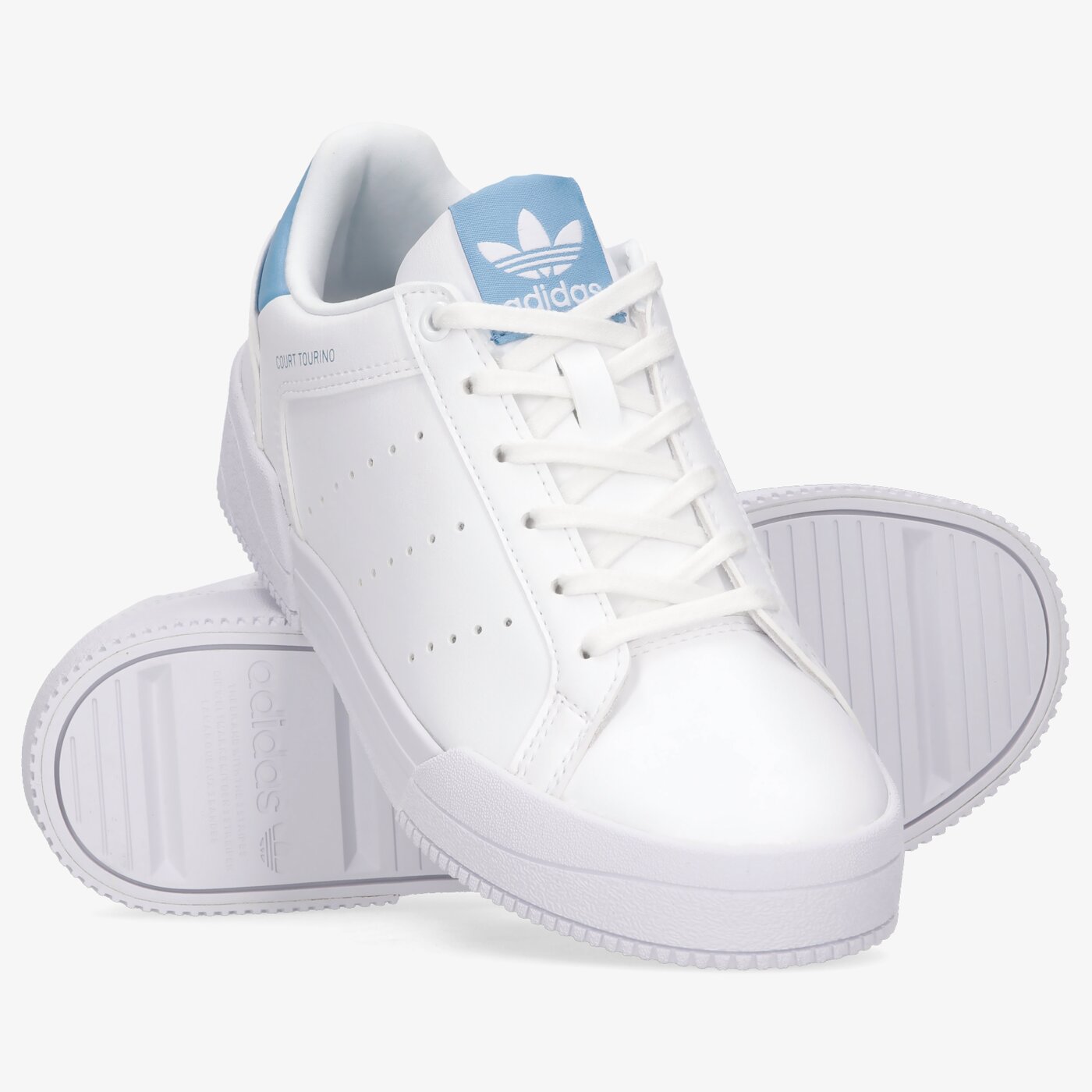 Детски маратонки ADIDAS COURT TOURINO J h00763 цвят бял