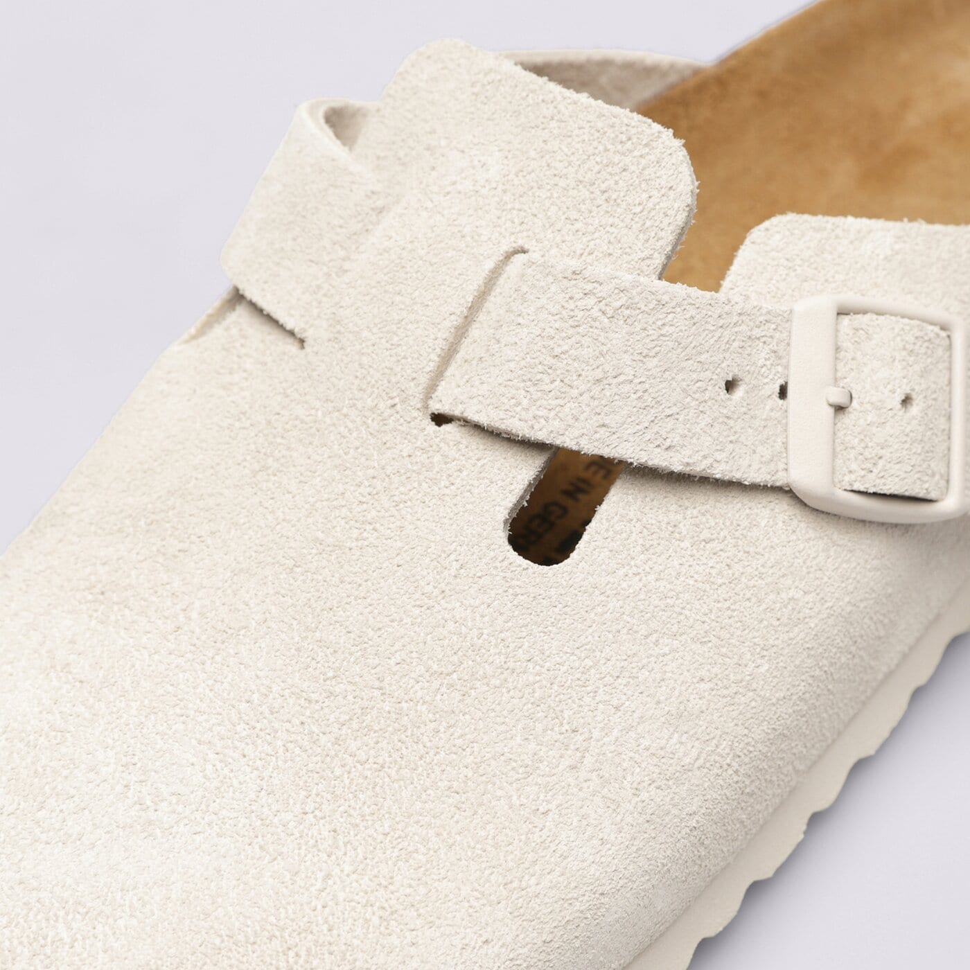 Дамски чехли и сандали BIRKENSTOCK BOSTON BS 1024740 цвят бял