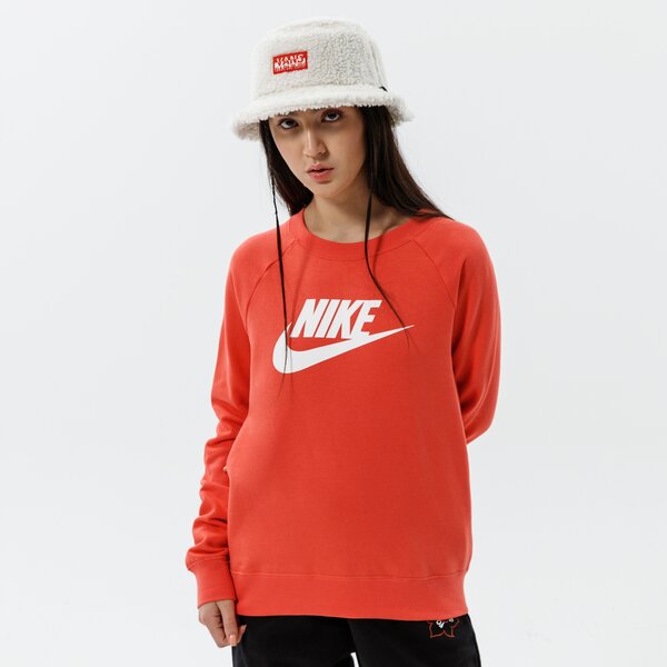 Дамски суичър NIKE СУИТЧЪР SPORTSWEAR ESSENTIAL bv4112-814 цвят оранжев