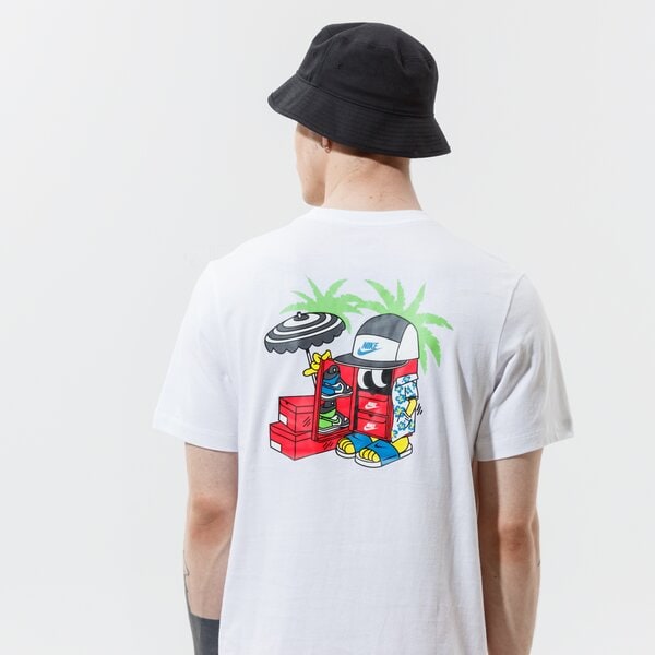Мъжка тениска NIKE ТЕНИСКА M NSW TEE SHOEBOX dd1260-100 цвят бял