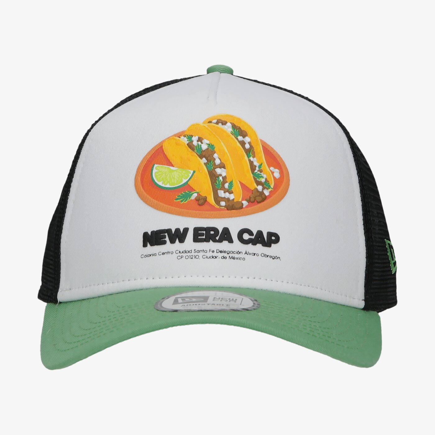 Мъжка шапка с козирка NEW ERA ШАПКА FOOD PACK TRUCKER GRN NEW ERA TRGWHI 60240633 цвят зелен
