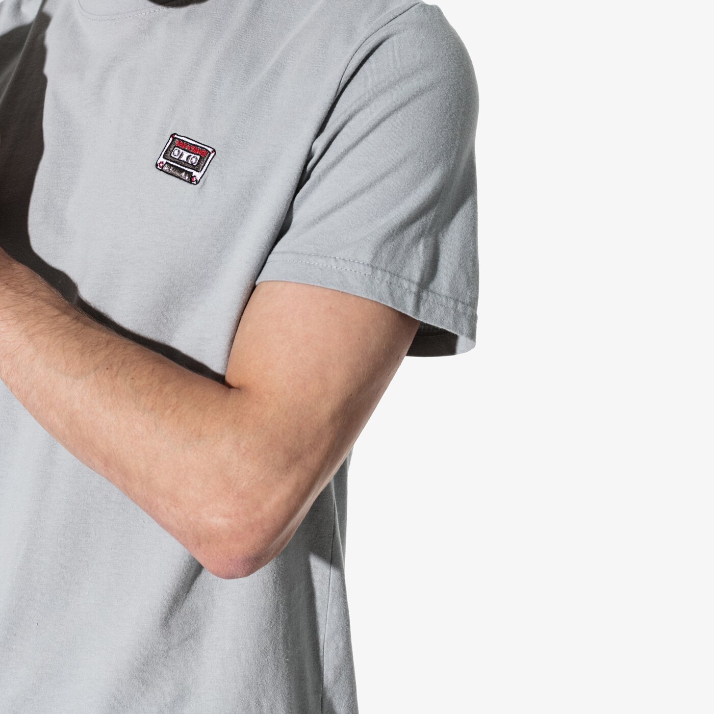 Мъжка тениска CONFRONT ТЕНИСКА SS CASSETTE cf19tsm74001 цвят сив