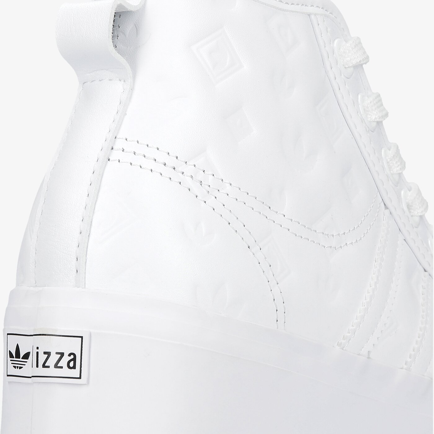 Дамски маратонки ADIDAS NIZZA PLATFORM MID W fy7602 цвят бял