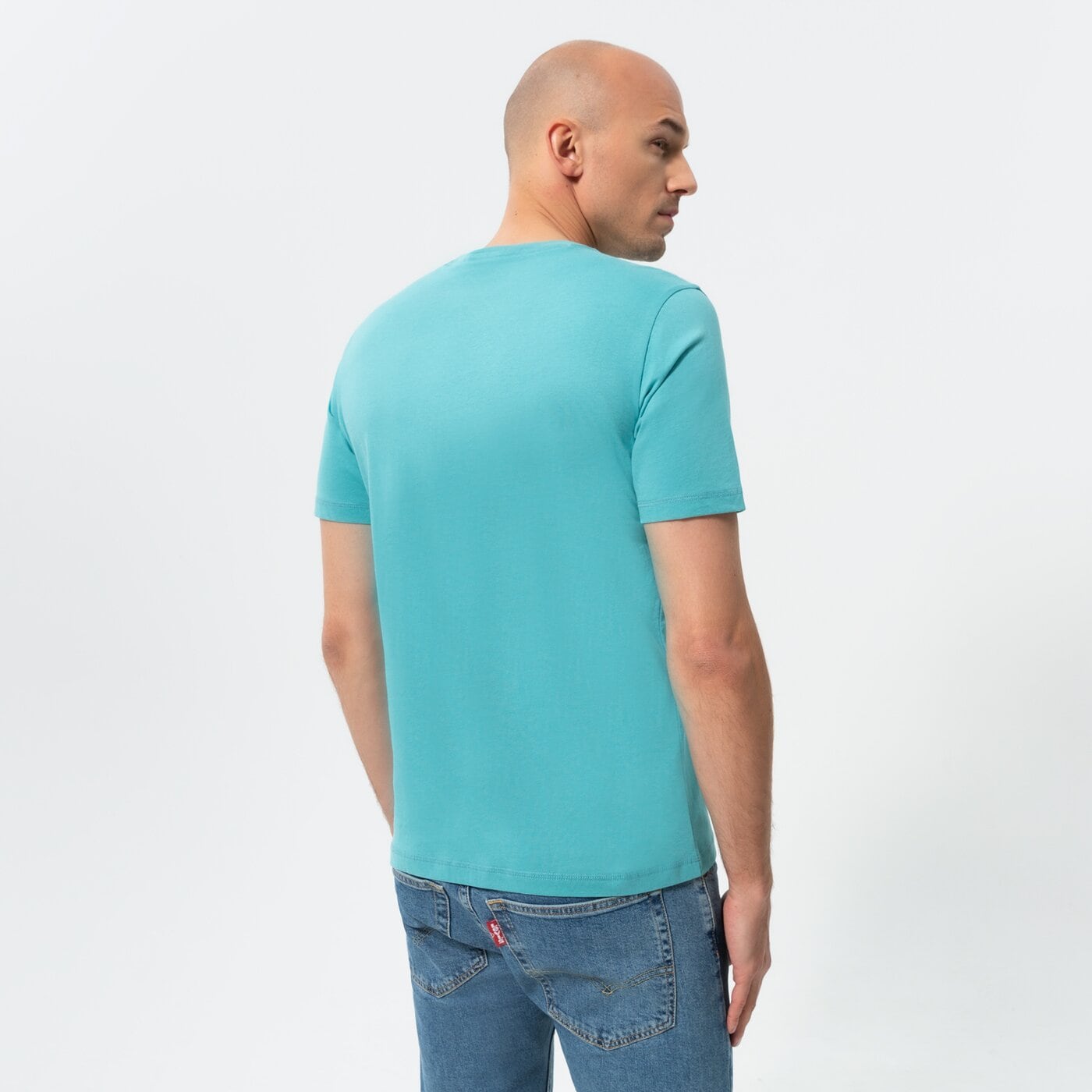 Мъжка тениска CHAMPION ТЕНИСКА CREWNECK ТЕНИСКА 217219bs148 цвят зелен