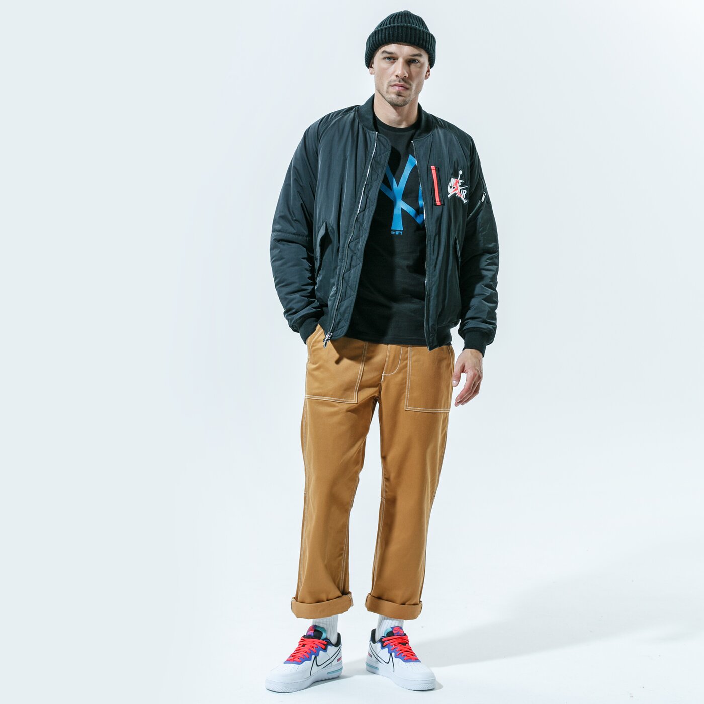 Мъжка тениска NEW ERA ТЕНИСКА MLB SEASONAL TEAM LOGO TEE NEYYAN BLKDTL 12485707 цвят черен