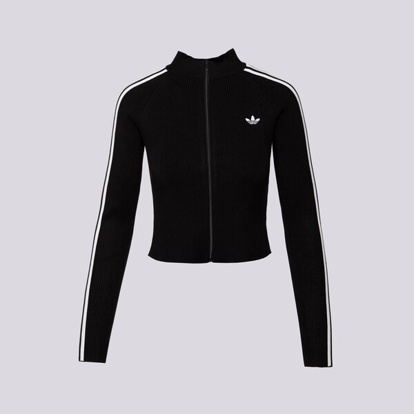 Дамски суичър ADIDAS СУИТЧЪР СЪС ЗАКОПЧАВАНЕ SLIM KNIT TT jy2597 цвят черен