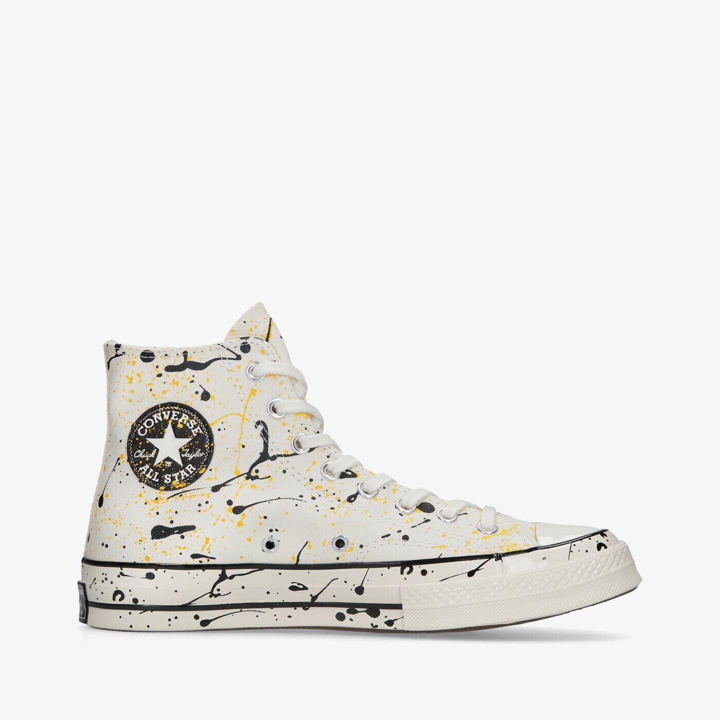 Мъжки маратонки CONVERSE CHUCK 70 PAINT SPLATTER a01170c цвят бял