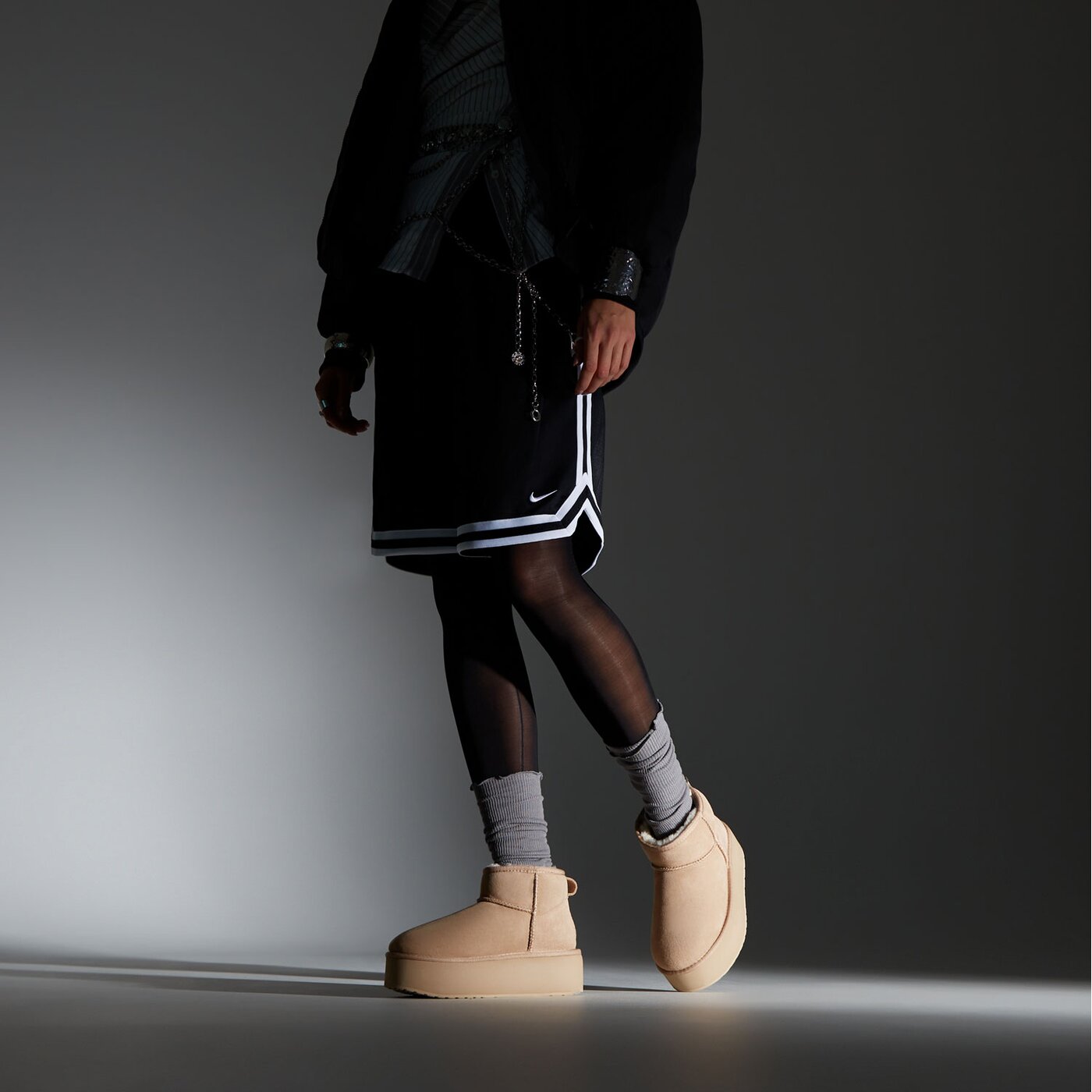 Дамски кежуал EMU AUSTRALIA STINGER MICRO FLATFORM w13082almond цвят кремав