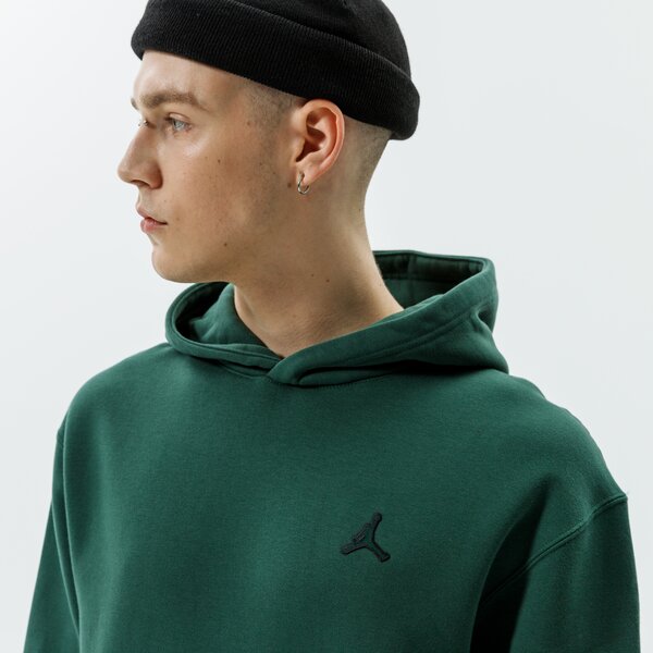 Мъжки суичър JORDAN СУИТЧЪР С КАЧУЛКА M J ESS FLC PO HOODIE da9818-333 цвят зелен