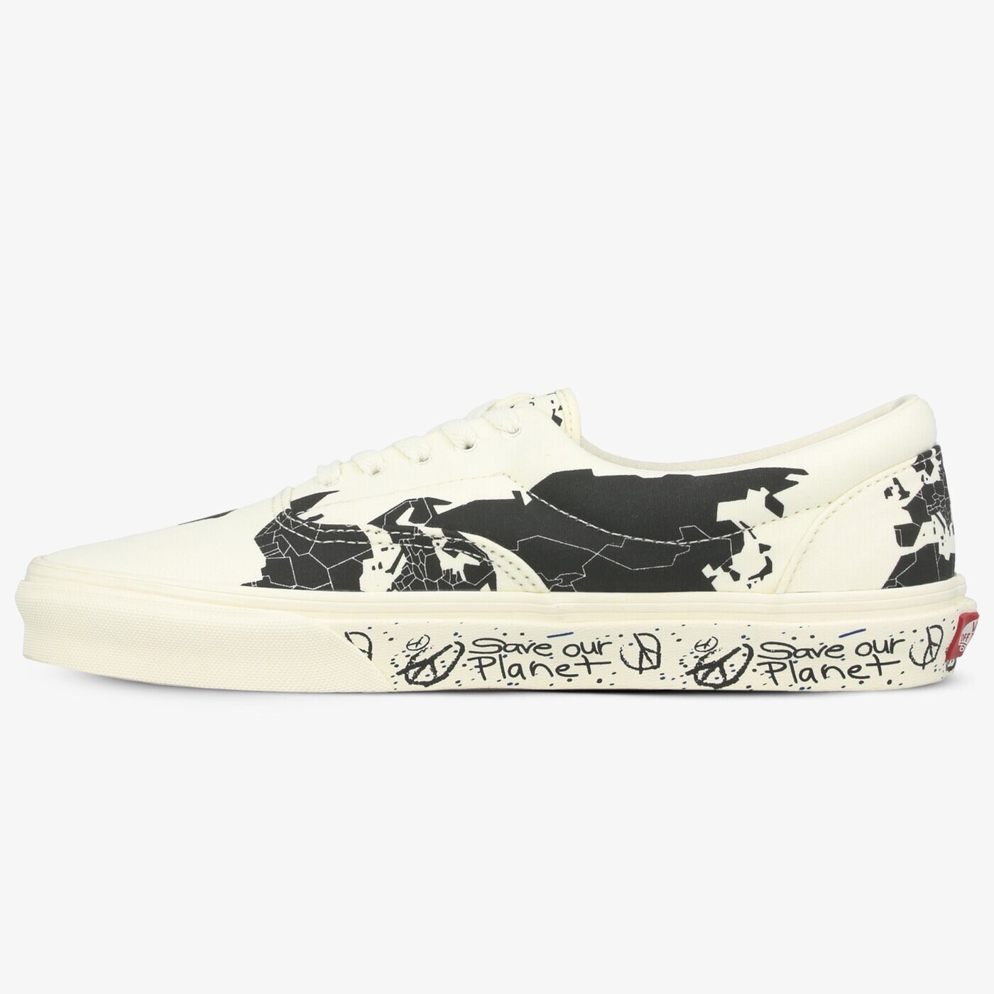 Мъжки маратонки VANS UA ERA (SAVE OUR PLANET) vn0a4bv4tgp1 цвят бял