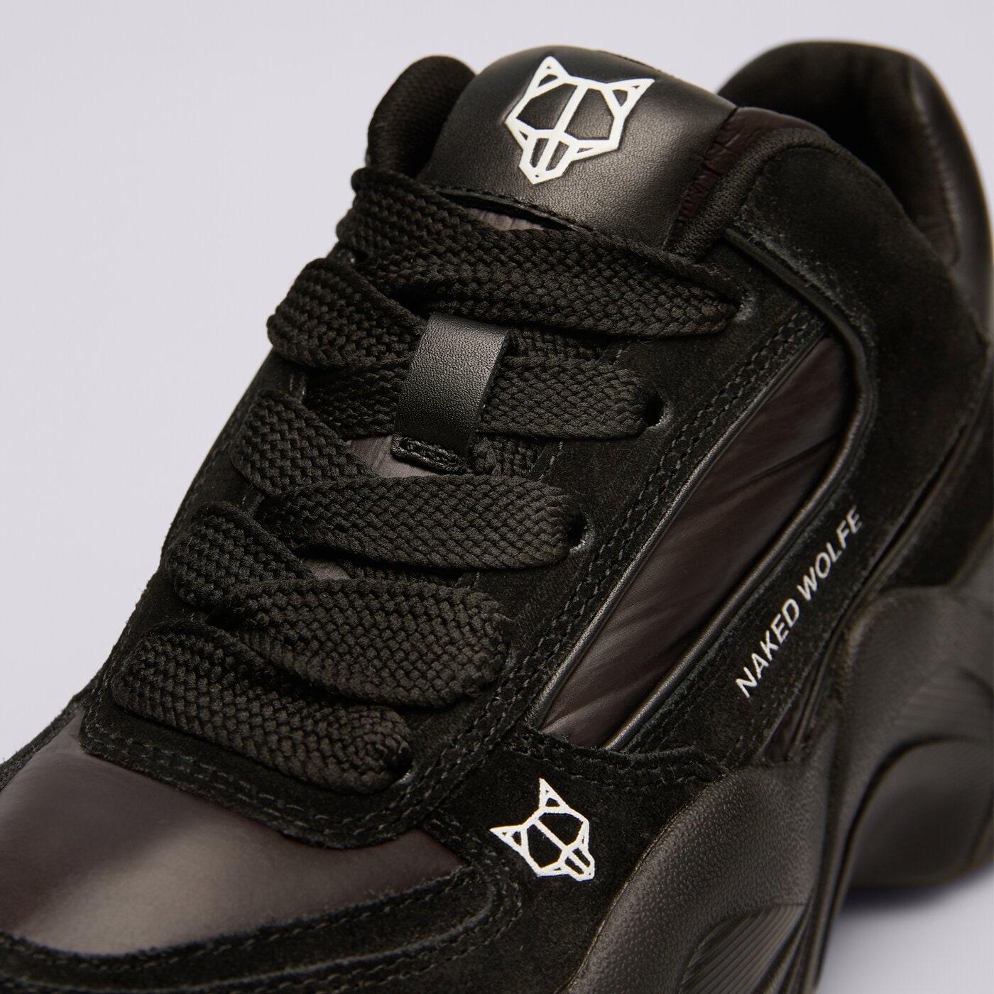 Дамски маратонки NAKED WOLFE TEMPLE nwtempleblack цвят черен