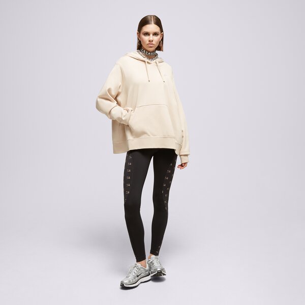 Дамски суичър NIKE СУИТЧЪР С КАЧУЛКА W NSW CLUB FLC SIZE+ dv5092-126 цвят бежов