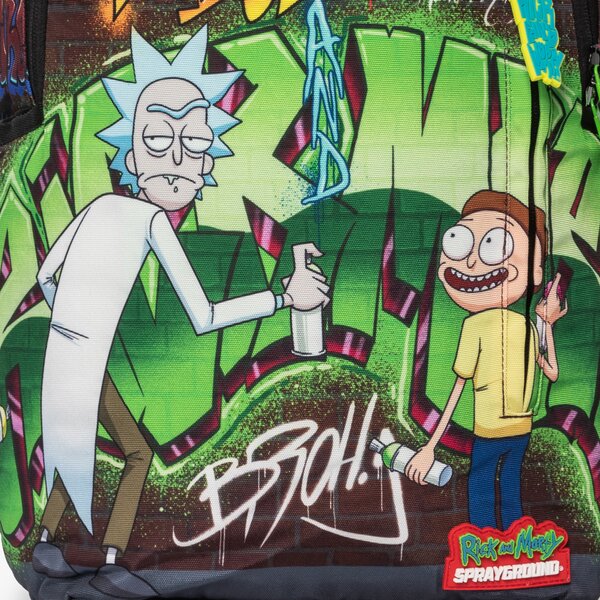 Детска раница SPRAYGROUND РАНИЦА RICK AND MORTY GRAFFITI DLXR 910b4090nsz цвят многоцветен