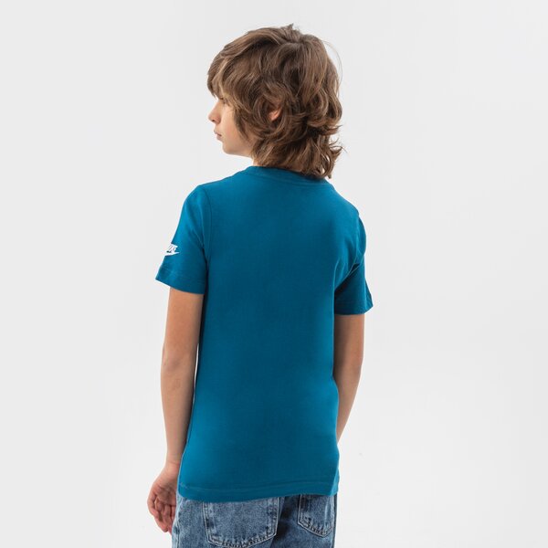 Детска тениска NIKE ТЕНИСКА U NSW TEE NIKE AIR FLOWER BOY do1821-404 цвят син