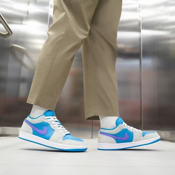 Мъжки маратонки AIR JORDAN 1 LOW SE  dx4334-300 цвят син