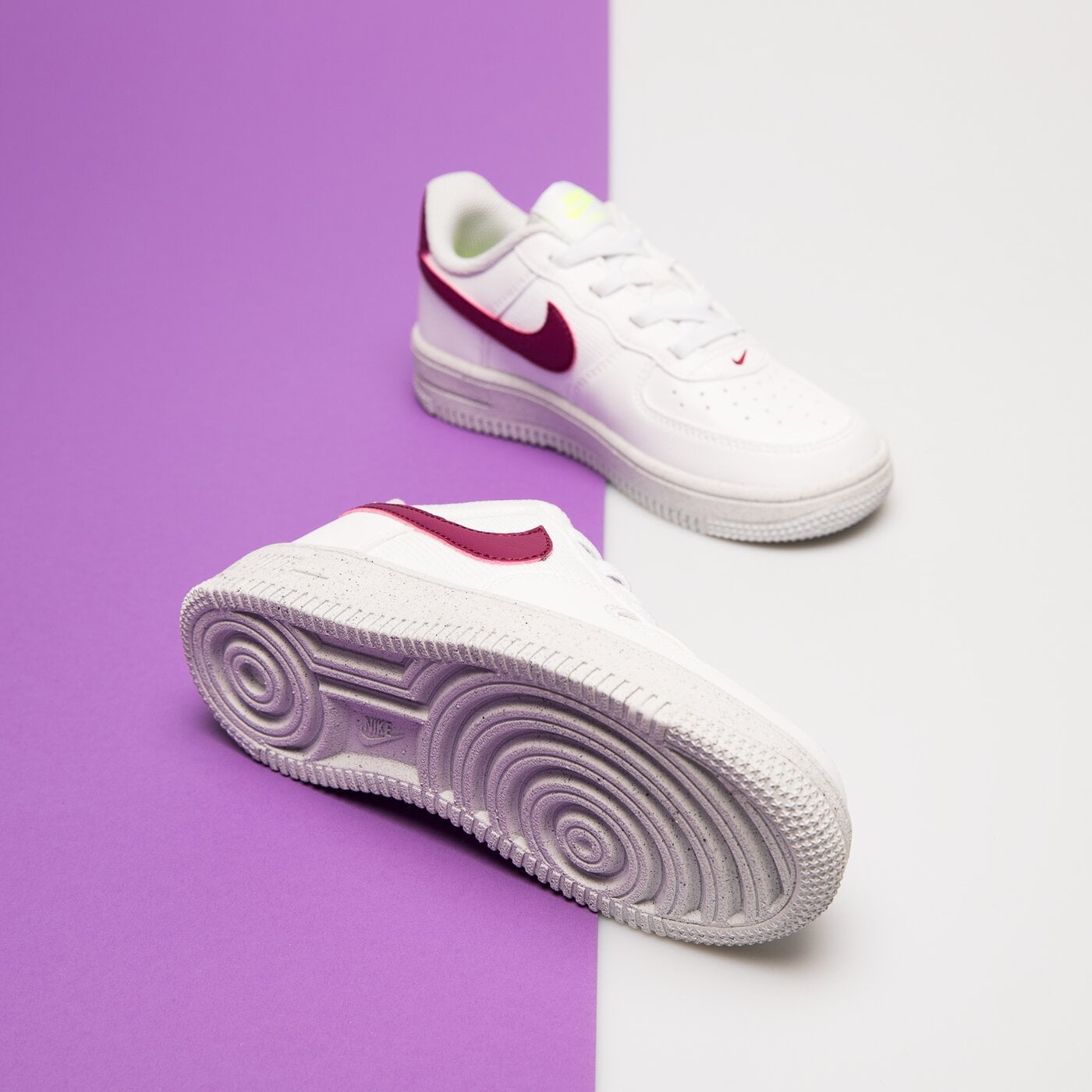 Детски маратонки NIKE AIR FORCE 1 CRATER CLASSIC  dh8696-100 цвят бял